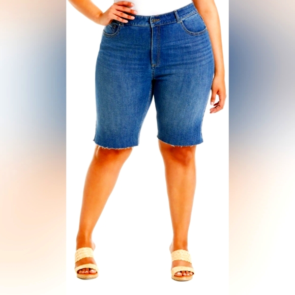 U.S. Polo Assn. Pants - U.S.Polo Assn. Authentic Goods Women's Bermuda Shorts Cotton High Rise, Size 20